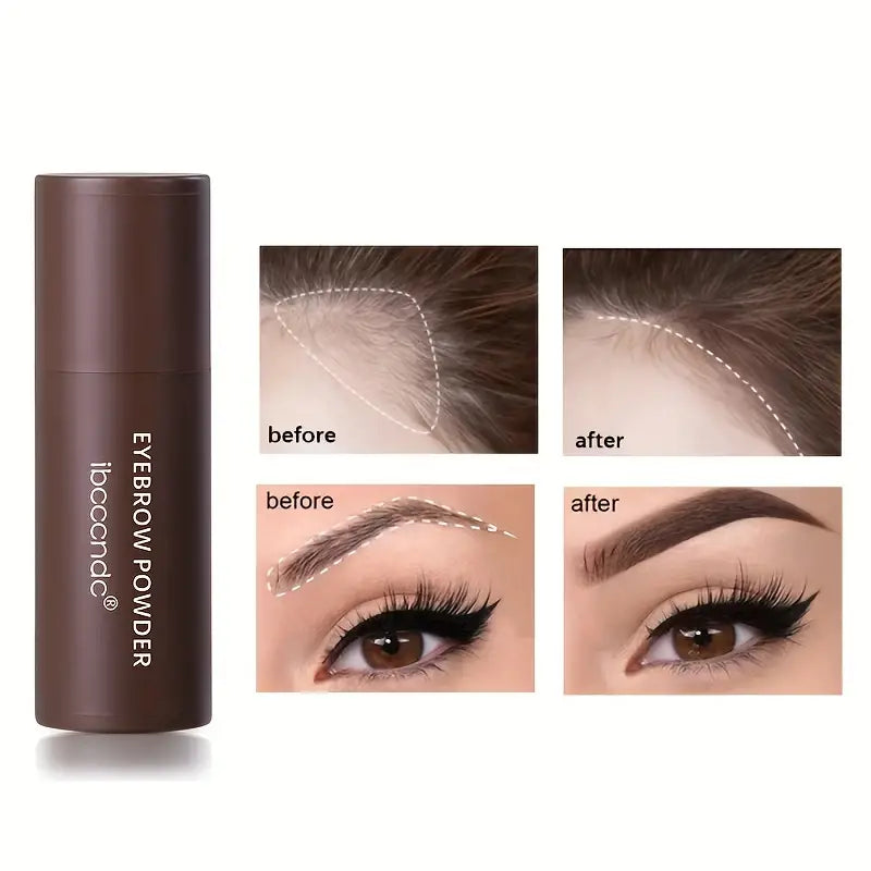 6 - Colour Eyebrow Powder Kit with Stamp and Stencil