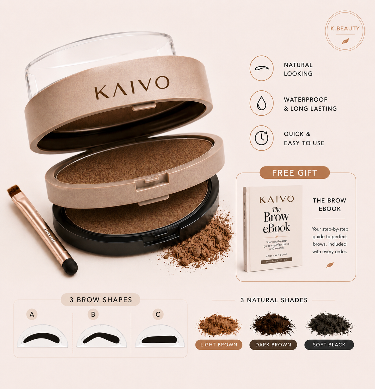 KAIVO™ - Instantly Perfect Eyebrows