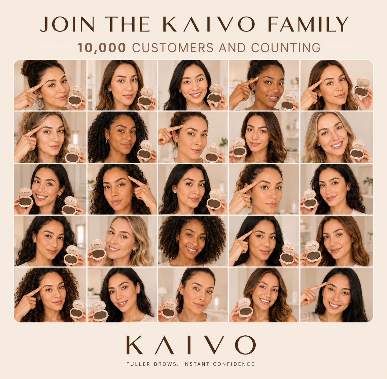 KAIVO™ - Instantly Perfect Eyebrows