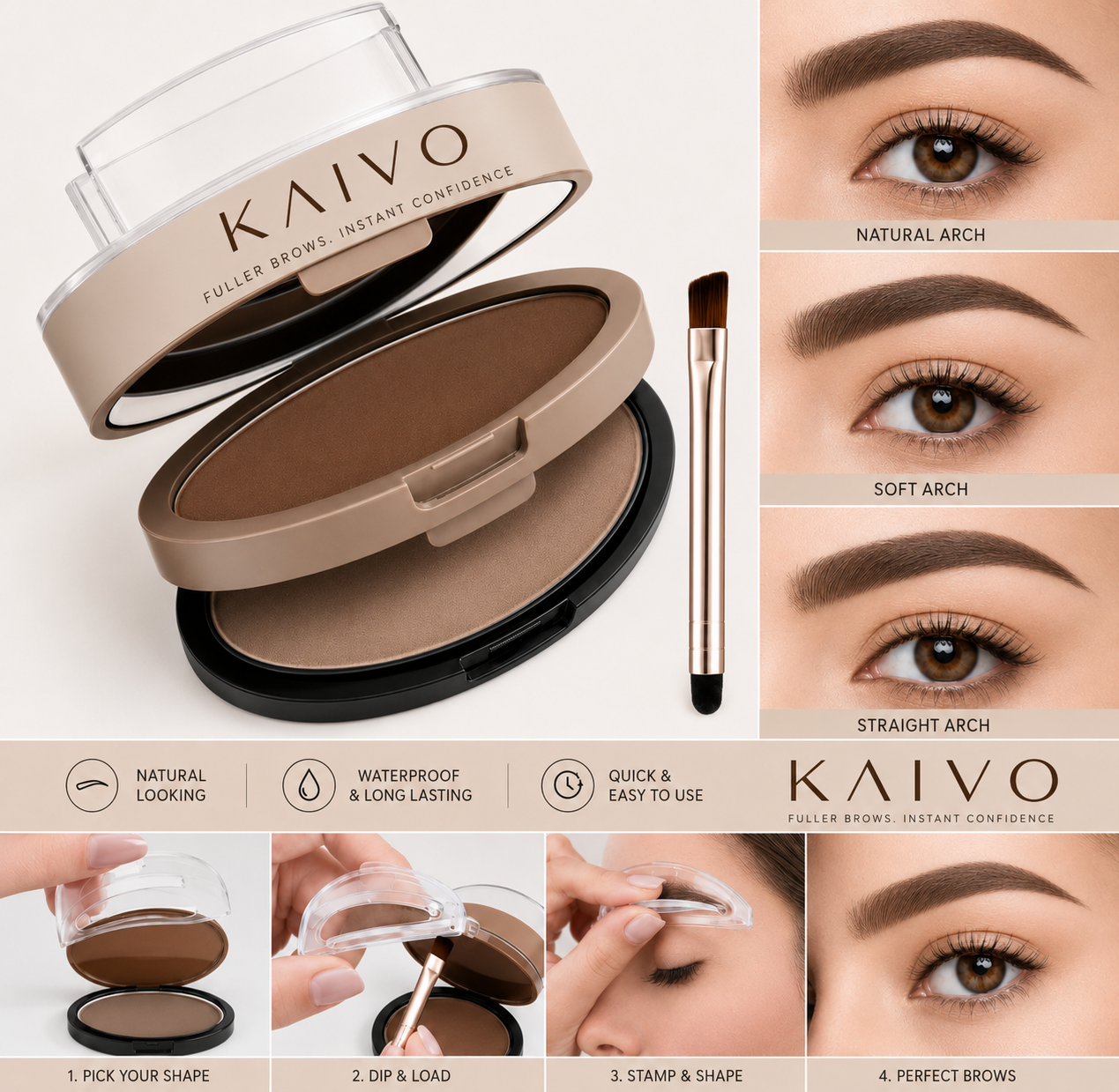 KAIVO™ - Instantly Perfect Eyebrows