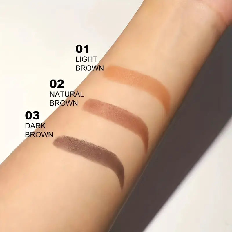 6 - Colour Eyebrow Powder Kit with Stamp and Stencil